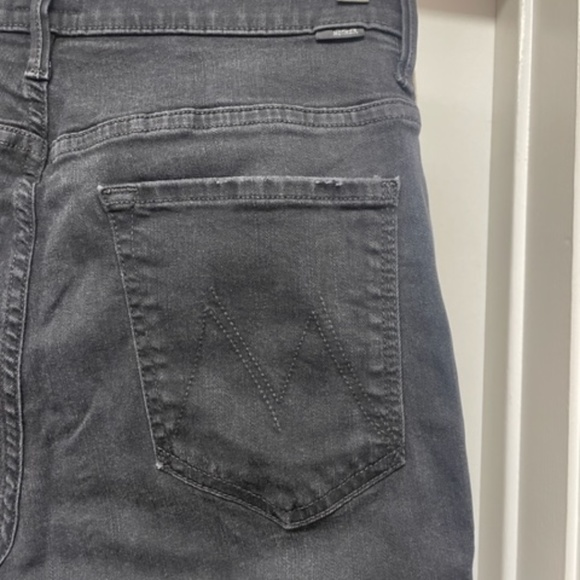 MOTHER Insider Crop Step Fray Guilty Racer Jeans - Picture 13 of 14